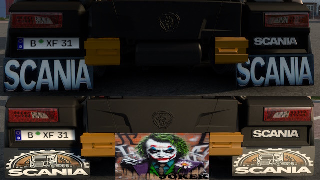 Scania Truck Mudflaps ( by Joker)